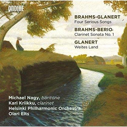 Olari Elts & Detlev Glanert - Serious Songs/Clarinet Sonatas/Weites Land