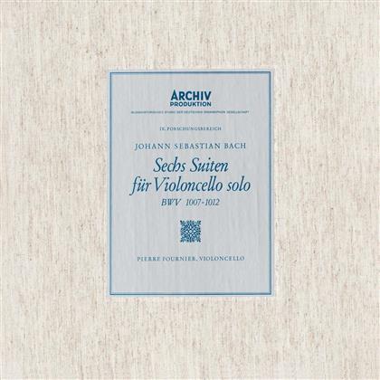 Pierre Fournier & Johann Sebastian Bach (1685-1750) - Sechs Suiten Für Violoncello-Solo (2 LPs + Digital Copy)