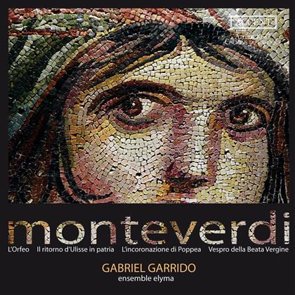 Ensemble Elyma, Claudio Monteverdi (1567-1643) & Gabriel Garrido - Orfeo / IL Ritorno d'Ulisse in Patria / L'incoronatione di Poppea / Vespro della Beata Vergine (12 CDs)