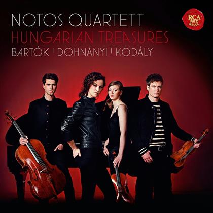 Notos Quartett, Béla Bartók (1881-1945), Ernst (Ernö) von Dohnanyi (1877-1960) & Zoltán Kodály (1882-1967) - Hungarian Treasures