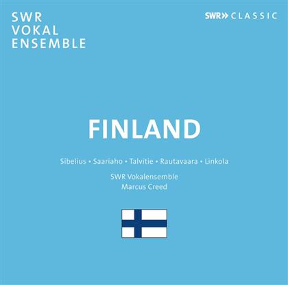 Swr Vokalensem, Jean Sibelius (1865-1957), Kaija Saariaho (*1952), Riikka Talvitie (*1970), Einojuhani Rautavaara (*1928), … - Finland - Chorwerke
