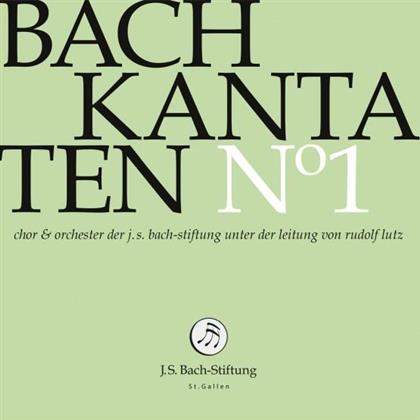 Johann Sebastian Bach (1685-1750), Rudolf Lutz (*1951), Claude Eichenberger, Berchtold Bernhard / Bozec Anne Le, Bernhard Berchtold, … - Kantaten No.1