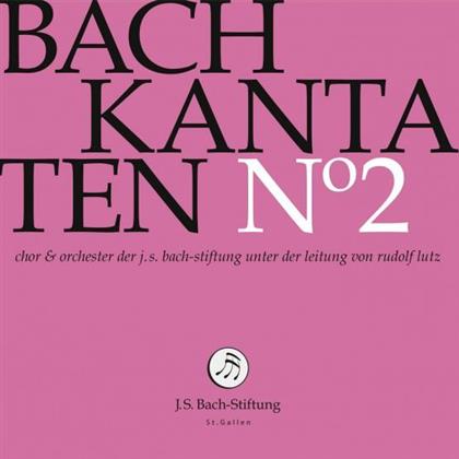 Johann Sebastian Bach (1685-1750), Rudolf Lutz (*1951), Markus Forster, Johannes Kaleschke, Ekkehard Abele, … - Kantaten No.2