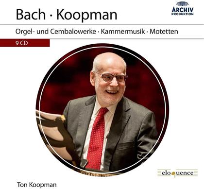 Johann Sebastian Bach (1685-1750) & Ton Koopman - Orgel- & Cembalowerke/Kammermusik/Motetten (9 CD)