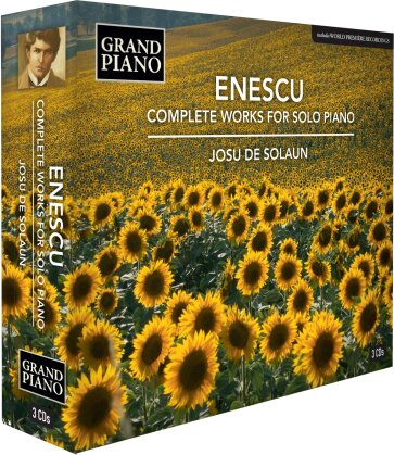 Josu de Solaun & George Enescu (1881-1955) - Sämtliche Werke für Klavier Solo (3 CDs)