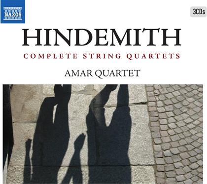 Amar Quartett & Paul Hindemith (1895-1963) - Complete String Quartets - Sämtliche Streichquartette (3 CDs)