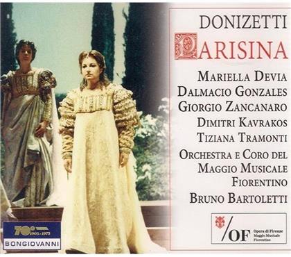 Giorgio Zancanaro, Mariella Devia, Ugo Dalmacio Gonzales, Gaetano Donizetti (1797-1848), Bruno Bartoletti, … - Parisina - Firenze 20.03.1990 (2 CDs)