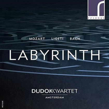 Dudok Quartet, Wolfgang Amadeus Mozart (1756-1791), György Ligeti (1923-2006) & Johann Sebastian Bach (1685-1750) - Labyrinth