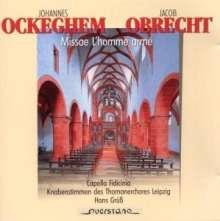 Johannes Ockeghem (ca.1420-1497), Jacob Obrecht (1457-1505), Hans Grüss, Capella Fidicinia & - Cantus L'homme Armé