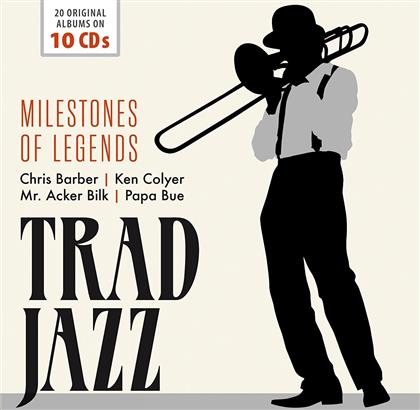 Trad Jazz - Milestones Of Legends (10 CDs)