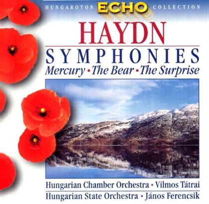 Joseph Haydn (1732-1809), Vilmos Tatrai, Janos Ferencsik, Hungarian Chamber Orchestra & Hungarian State Orch - Symphonies No.43 82 & 94
