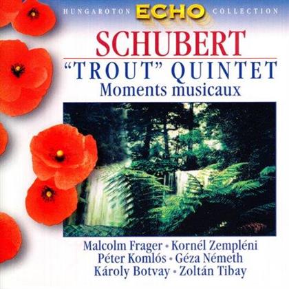 Malcolm Frager, Kornel Zempleni, Peter Komlos, Geza Nemeth, … - Trout Quintet Die Forelle, Moments Musicaux