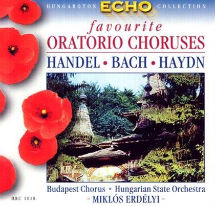 Georg Friedrich Händel (1685-1759), Johann Sebastian Bach (1685-1750), Joseph Haydn (1732-1809), Miklos Erdelyi, Hungarian State Orch, … - Favourite Oratori Choruses