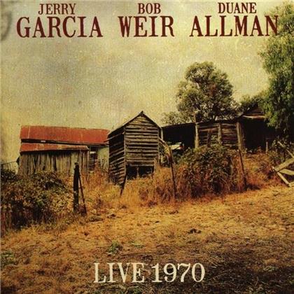 Jerry Garcia (Grateful Dead), Bob Weir & Duane Allman - Live 1970
