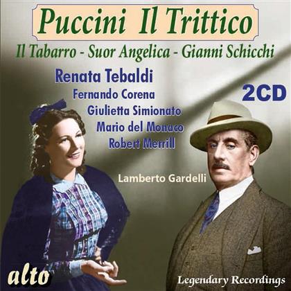 Fernando Corena, Merrill, Mario Del Monaco, Giacomo Puccini (1858-1924), … - Il Trittico