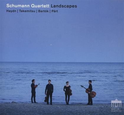 Schumann Quartett, Arvo Pärt (*1935), Béla Bartók (1881-1945), Joseph Haydn (1732-1809) & Toru Takemitsu (1930-1996) - Landscapes