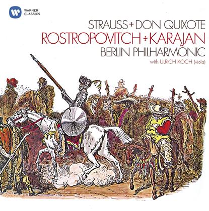 Richard Strauss (1864-1949), Herbert von Karajan, Mstislav Rostropovitsch & Berlin Philharmonic - Don Quixote - Rostropowitsch-Edition