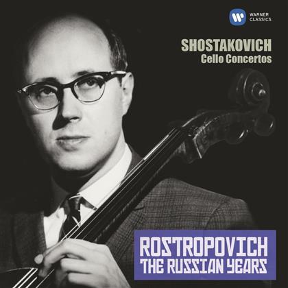 Dimitri Schostakowitsch (1906-1975), Gennadi Rozhdestvensky & Mstislav Rostropovitsch - Cellokonzerte - The Russian Years