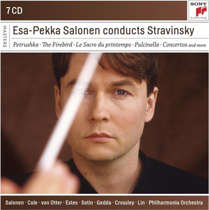 Igor Strawinsky (1882-1971) & Esa-Pekka Salonen (*1958) - Conducts Stravinsky (7 CDs)