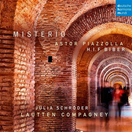 Lautten Compagney, Carl Heinrich Biber 1681-1749, Astor Piazzolla (1921-1992) & Julia Schröder - Misterio