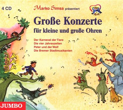 Marko Simsa - Grosse Konzerte Für Klein Und Gross (4 CDs)