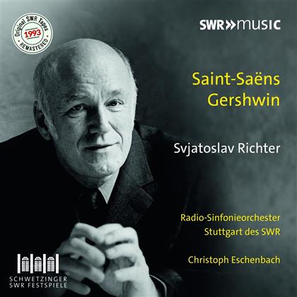 Sviatoslav Richter, Christoph Eschenbach, Camille Saint-Saëns (1835-1921) & George Gershwin (1898-1937) - Concert 1993