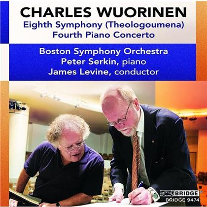Boston Symphony Orchestra, Charles Wuorinen, James Levine & Peter Serkin - Eighth Symphony / Fourth Piano Concerto