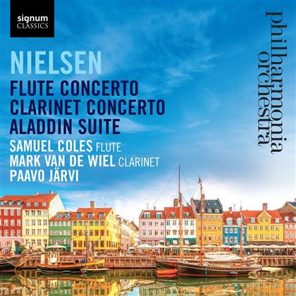 Carl August Nielsen (1865-1931), Paavo Järvi & Philharmonia Orchestra - Flute Concerto - Clarinet Concerto