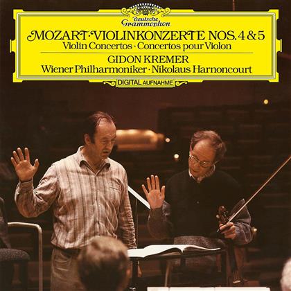 Wolfgang Amadeus Mozart (1756-1791), Nikolaus Harnoncourt & Gidon Kremer - Violin Concertos No.4 & 5 (LP)