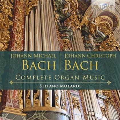 Johann Michael Bach, Johann Christian Bach (1735-1782) & Stefano Molardi - Complete Organ Music (3 CDs)