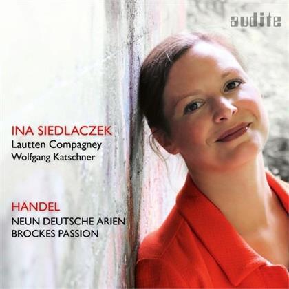Ina Siedlaczek, Georg Friedrich Händel (1685-1759), Wolfgang Katschner & Lautten Compagney - Neun Deutsche Arien