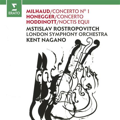 Mstislav Rostropovitsch, Arthur Honegger (1892-1955), Darius Milhaud (1892-1974), Alun Hoddinott (1929 - 2008), Kent Nagano, … - Cellokonzerte/Noctis Equi - 2017 Reissue