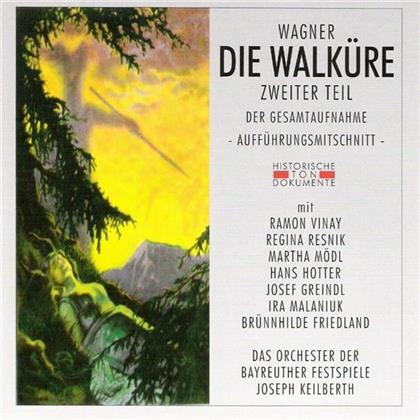 Richard Wagner (1813-1883), Joseph Keilberth, Martha Mödl, Regina Resnik & Ramon Vinay - Die Walküre 2 - Bayreuth 26.7.1953 (2 CD)
