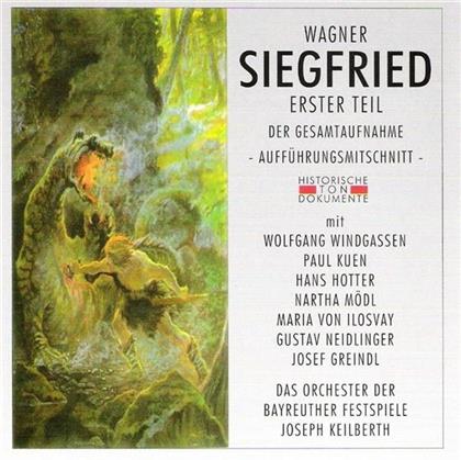 Orchester der Bayreuther Festspiele, Joseph Keilberth, Martha Mödl & Wolfgang Windgassen - Siegfried 1 - Bayreuth 27.7.1953 (2 CDs)