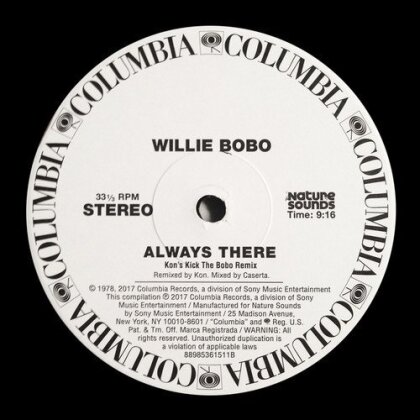 Willie Bobo - Always There (Original) / Always There (Kon's (12" Maxi)
