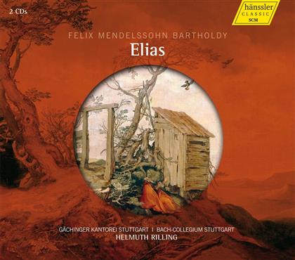 Gächinger Kantorei Stuttgart, Helmuth Rilling & Felix Mendelssohn-Bartholdy (1809-1847) - Elias Op.70 (2 CDs)