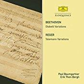 Paul Baumgartner, Erik Then-Bergh, Ludwig van Beethoven (1770-1827) & Max Reger (1873-1916) - Diabelli Variationen/Telemann Variationen