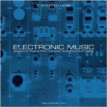 Electronic Music - It Started Here - Various - Gatefold, Translucent Grey Vinyl (Colored, 2 LPs)