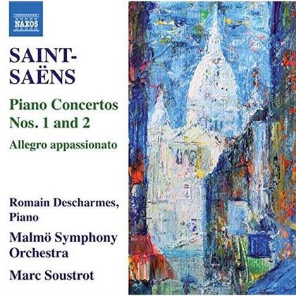 Camille Saint-Saëns (1835-1921), Marc Soustrot & Romain Descharmes - Piano Concertos Nos. 1 & 2, Allegro Appassionato