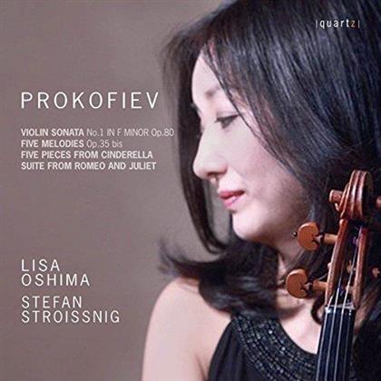 Lisa Oshima, Serge Prokofieff (1891-1953) & Stefan Stroissnig - Violin Works