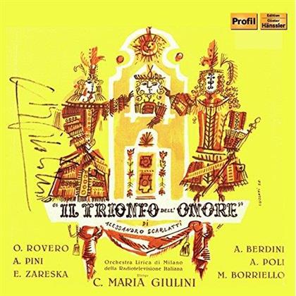 Carlo Maria Giulini & Alessandro Scarlatti (1660-1725) - Il Trionfo Dell'onore (2 CDs)