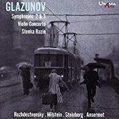 Nathan Milstein, Alexander Konstantinowitsch Glasunow (1865-1936), Roshdestvensky Gennady & Ernest Ansermet - Symphonien Nr. 2 & 3, Violinkonzert, Stenka Razin (2 CDs)