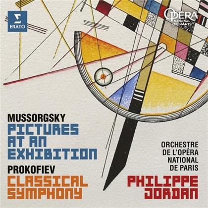Modest Mussorgsky (1839-1881), Serge Prokofieff (1891-1953), Philippe Jordan & Orchestre de l'Opera National de Paris - Bilder Einer Ausstellung/Classical Symphony