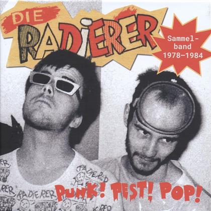 Die Radierer - Punk! Pest! Pop! (4 CDs)