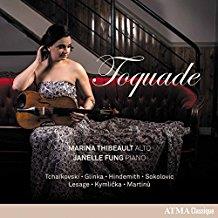 Janelle, Marina Thiebeault & Peter Iljitsch Tschaikowsky (1840-1893) - Toquade
