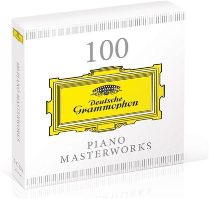 Divers - 100 Piano Masterworks (5 CD)
