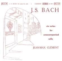 Jean-Max Clement & Johann Sebastian Bach (1685-1750) - Six Suites For Unaccompanied Cello - Cellosuiten BWV 1007-1012 (2 LPs)