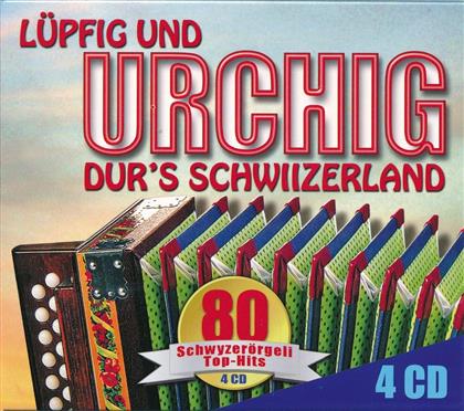 Lüpfig Und Urchig Dur's Schwiizerland - Various (4 CDs)