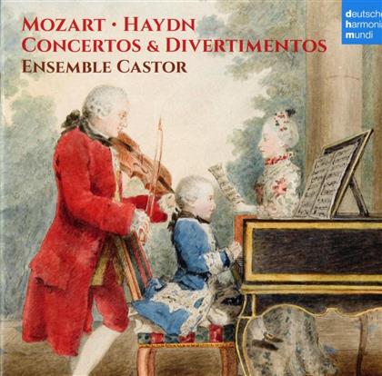 Ensemble Castor, Wolfgang Amadeus Mozart (1756-1791) & Franz Joseph Haydn (1732-1809) - Concertos And Divertimentos