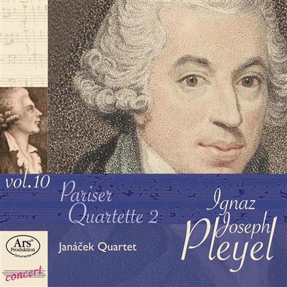 Janacek Quartet & Ignaz Pleyel (1757-1831) - Pariser Quartette 2 - Vol. 10